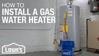 Gas Water Heater Installation [upl. by Naitsirk]