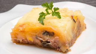 Pastel de carne berenjena y patata  Karlos Arguiñano [upl. by Williamsen]