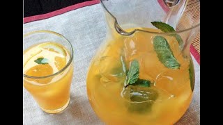 Receta Naranjada casera con gas  Divina Cocina [upl. by Fasta]