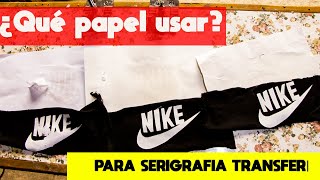 🔴COMO hacer TRANSFER TEXTIL en SERIGRAFIA para ESTAMPADO TEXTIL  Transfer serigráfico textil [upl. by Barkley982]