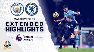 Manchester City v Chelsea  PREMIER LEAGUE HIGHLIGHTS  2172024  NBC Sports [upl. by Ydnirb]