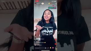 Jania Meshell TikTok live 82224 jania tiktok [upl. by Jenni]