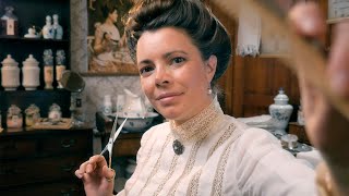 The Hair Parlour  ASMR Roleplay Edwardian Era haircut brushing shampoo scalp exam amp massage [upl. by Benedicta]