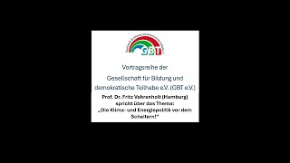 Greifswald  Diskussionsrunde nach Vortrag von Prof Dr F Vahrenholt [upl. by Aisenat316]