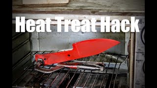 Heat Treat Hack You Can Use For Knives Atmosphere Control Kiln Heating And Tempering Knifemaking [upl. by Weston]