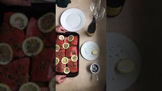 Lemon Caper Copper River Salmon [upl. by Flore]