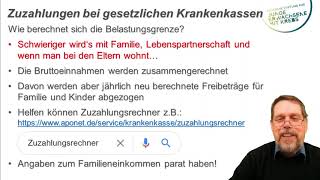 Zuzahlungen bei gesetzlichen Krankenkassen  wie komme ich zur Befreiung [upl. by Anemij]