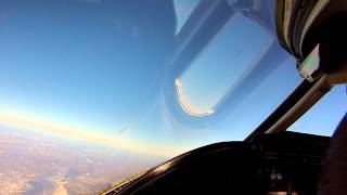 VFR Flight Teterboro NJ to BarreMontpelier VT Learjet 35A [upl. by Bo711]