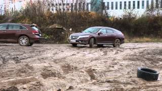 Honda Crosstour offroad [upl. by Eevets74]