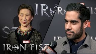 Wai Ching Ho amp Sacha Dhawan on Marvel’s Iron Fist [upl. by Rotce]