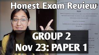 CA Inter Advance Accounts Nov 2023 Paper Review  Group 2 Paper 1  Paper Hard or Easy  ICAI 23 [upl. by Yracaz]