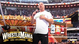 Shane McMahon makes shocking return at WrestleMania 39 WrestleMania 39 Sunday Highlights [upl. by Sinne689]