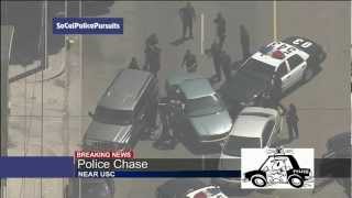 Southern California Police Pursuit  Aug 5 2010 [upl. by Idur]