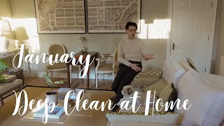 JANUARY DEEPCLEAN AT HOME  My tips for a home refresh  New Decor Items I bought this week [upl. by Brandais]