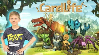 CardLife игра про выживание в жанре научного фэнтези в картонном мире Даник Junior и Игры для ПК [upl. by Koh]