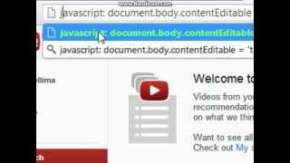 How to edit a Website and save a website using Javascript [upl. by Nnaed]