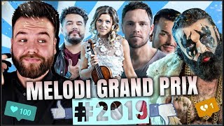 Sjekker ut sangene i Melodi Grand Prix 2019 [upl. by Otrebile]