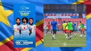 ELIM CAN 2023 RDC vs SOUDAN 3eme SÉANCE D’ENTRAÎNEMENT DES LEOPARDS AU GRAND COMPLET [upl. by Naejamron]