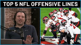 The BEST Offensive Lines in the NFL in 2021  PFF [upl. by Gypsie]