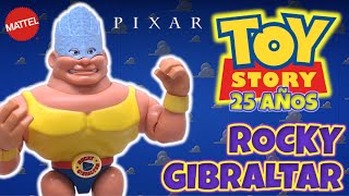 ROCKY GIBRALTAR  Reseña de Figura de TOY STORY  Colección PIXAR de Mattel 2021  TOY SHOTS [upl. by Nnylf664]