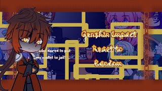 • Genshin Impact react to Random Videos •  BeautifulRose  •  Read description [upl. by Tallou]