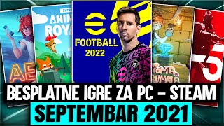 BESPLATNE IGRE ZA PC Igre koje su se pojavile na Steamu u Septembru 2021 [upl. by Leen]