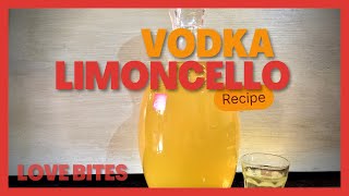 Limoncello recipe Experience the Taste of Sorrento [upl. by Eignat696]