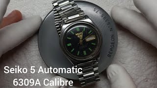 1982 Seiko 5 Automatic watch repair 6309A Calibre Restoration  A hopefully happy birthday [upl. by Meadows]