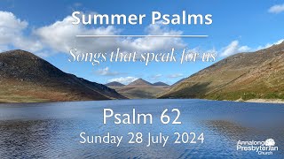 Morning Worship  Sunday 28 July 2024 [upl. by Pooi]