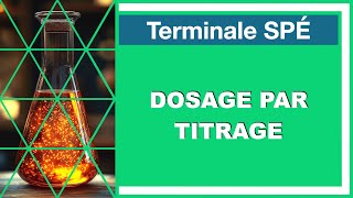 Dosage par titrage colorimétrique  Tle SPÉ [upl. by Laram]