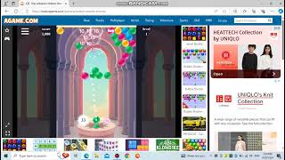 Playing Arkadiums Bubble Shooter on Agame2992024 [upl. by Neyuq]