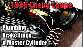 Brake Lines Master Cylinder Combination Valve and Rear proportioning valve Installation [upl. by Elliott]