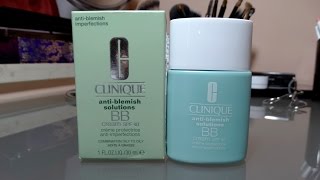 Produkt Review Clinique AntiBlemish Solutions BB Cream SPF 40 in Medium auf Deutsch [upl. by Anilorak]