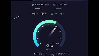 TMobile Home Internet Speedtest August 6 2024 [upl. by Nwaf]