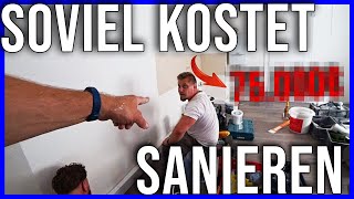 Wieviel kostet eigentlich eine Sanierung  DAS IST KRASS [upl. by Winther]