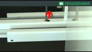 Kessebohmer Mounting DISPENSA ClickFixx [upl. by Wallraff]