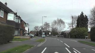 Driving Along Bromyard Road Tudor Way amp Drake Avenue Worcester Worcestershire England [upl. by Mylor15]