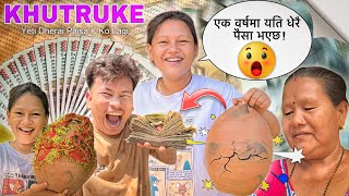 BUDI KO KHUTRUKE KINA FUTAUNU PAREYO 😱  कति पैसा जम्मा भएको रहेछ त 🫢  Yeti Derai Paisa K Ko Lagi [upl. by Enneirdna625]