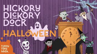 Hickory Dickory Dock  Halloween a read aloud nursery rhyme read aloud [upl. by Yrroc]