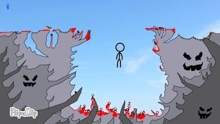 The Cliff 3  The Final Showdown FlipaClip animation 72 stick fight blood warning [upl. by Naamana549]