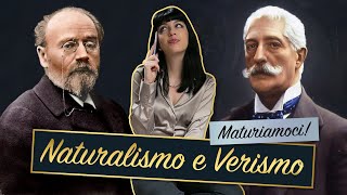 Naturalismo e Verismo  Zola VS Verga [upl. by Adnahsor]