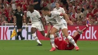 Granit Xhaka Red Card ♦️ Denmark vs Switzerland 20 All Goals and Extended Highlights [upl. by Nnarual]