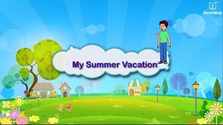 My Summer Vacation  English Story For Grade 3  Stories with Moral  Periwinkle [upl. by Hainahpez]