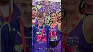 Running the Great North Run 2024 🏃🥇  TeamPercyHedley gnr GreatNorthRun running [upl. by Allenaj]