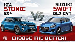 Stonic Vs Swift  Konsi Leni Chahiye The Garage Comparison [upl. by Aryamoy]