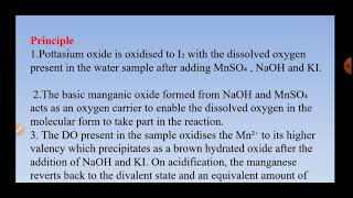 Estimation of Dissolved oxygen by Winklers azide method [upl. by Bast]