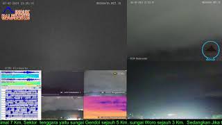 Live Streaming Merapi  Merapi Volcano Eruption Central Java Indonesia 02022024 [upl. by Rowland440]