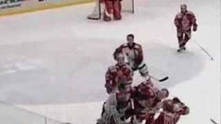 Ishockeyfight Hedman vs Nieminen [upl. by Pet]