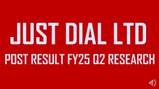 JUST DIAL LTD LATEST NEWS ON JUST DIAL LTD  NEWS ON JUST DIAL LTD TODAY [upl. by Yrroc]