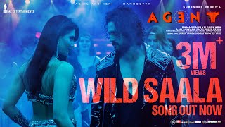 Wild Saala Video Song 4K Agent  Akhil Akkineni  Urvashi RautelaSurender ReddyBheems Ceciroleo [upl. by Conte]